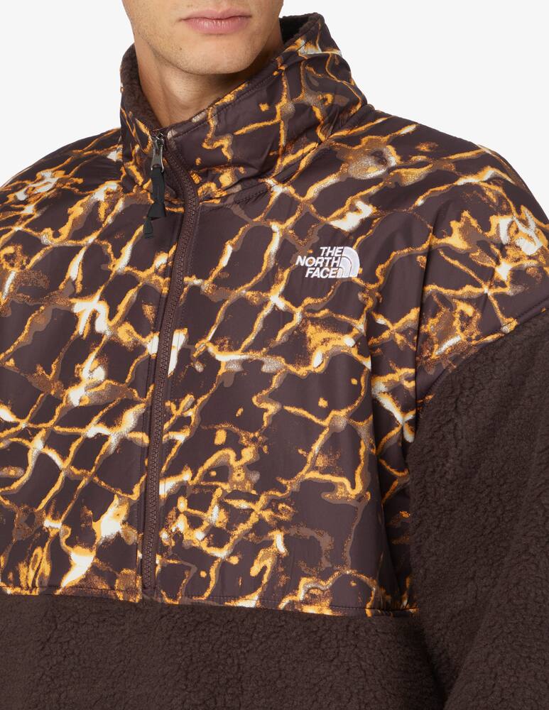 rinascente The North Face Giacca pile print 1/4 zip