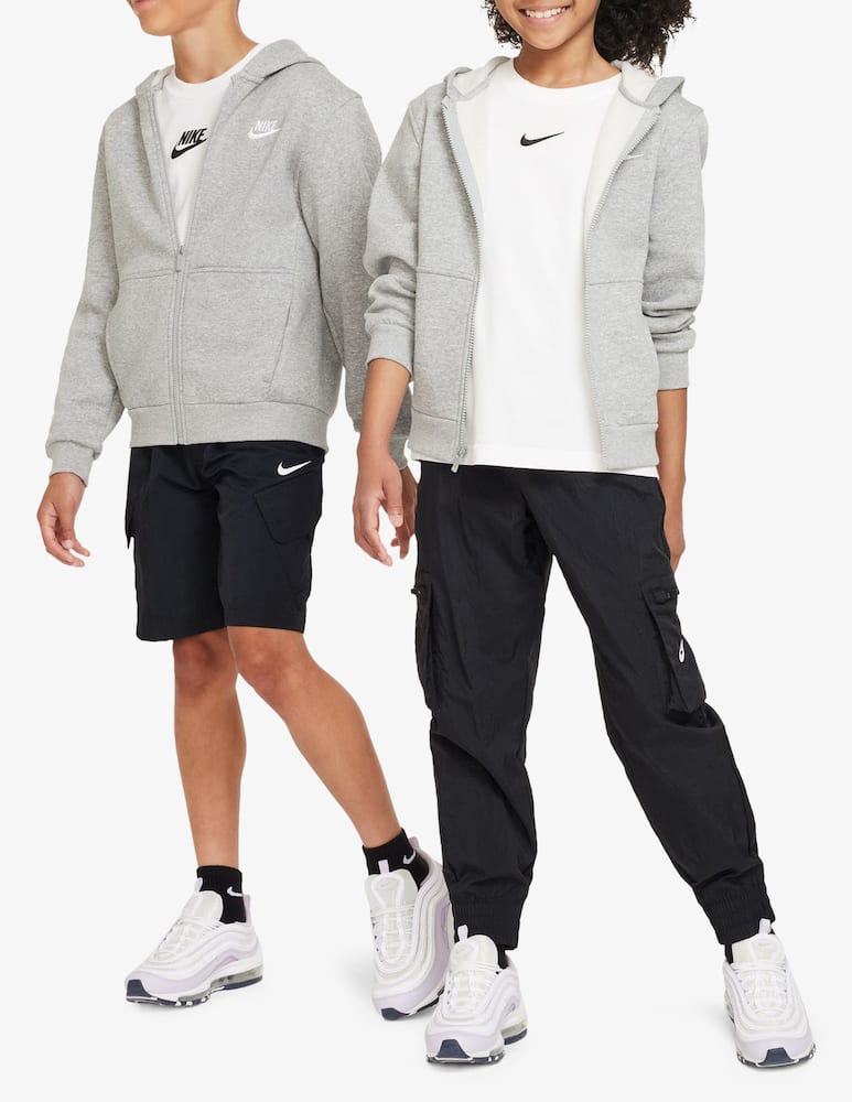 rinascente Nike Nike zip-up hooded sweatshirt