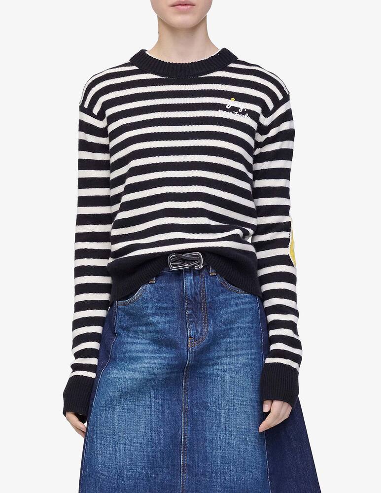 rinascente Marc Jacobs Joy striped crewneck jumper