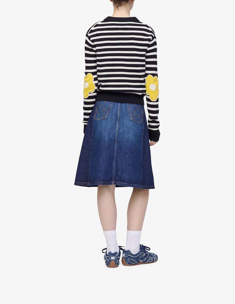 rinascente Marc Jacobs Joy striped crewneck jumper