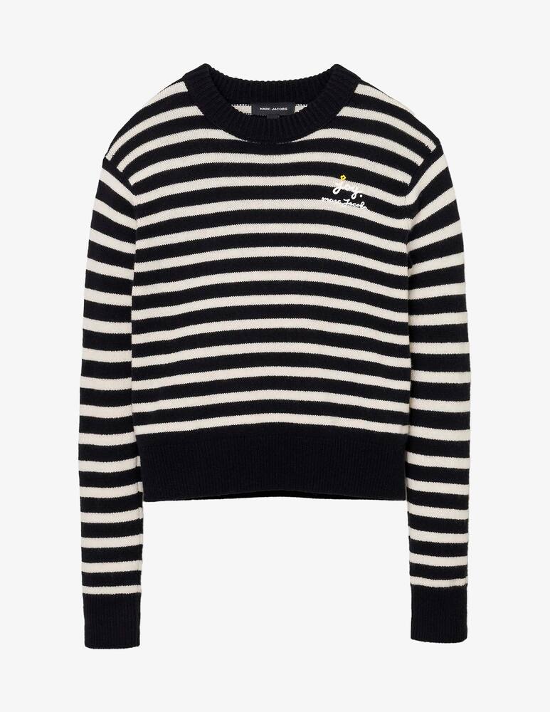 rinascente Marc Jacobs Joy striped crewneck jumper