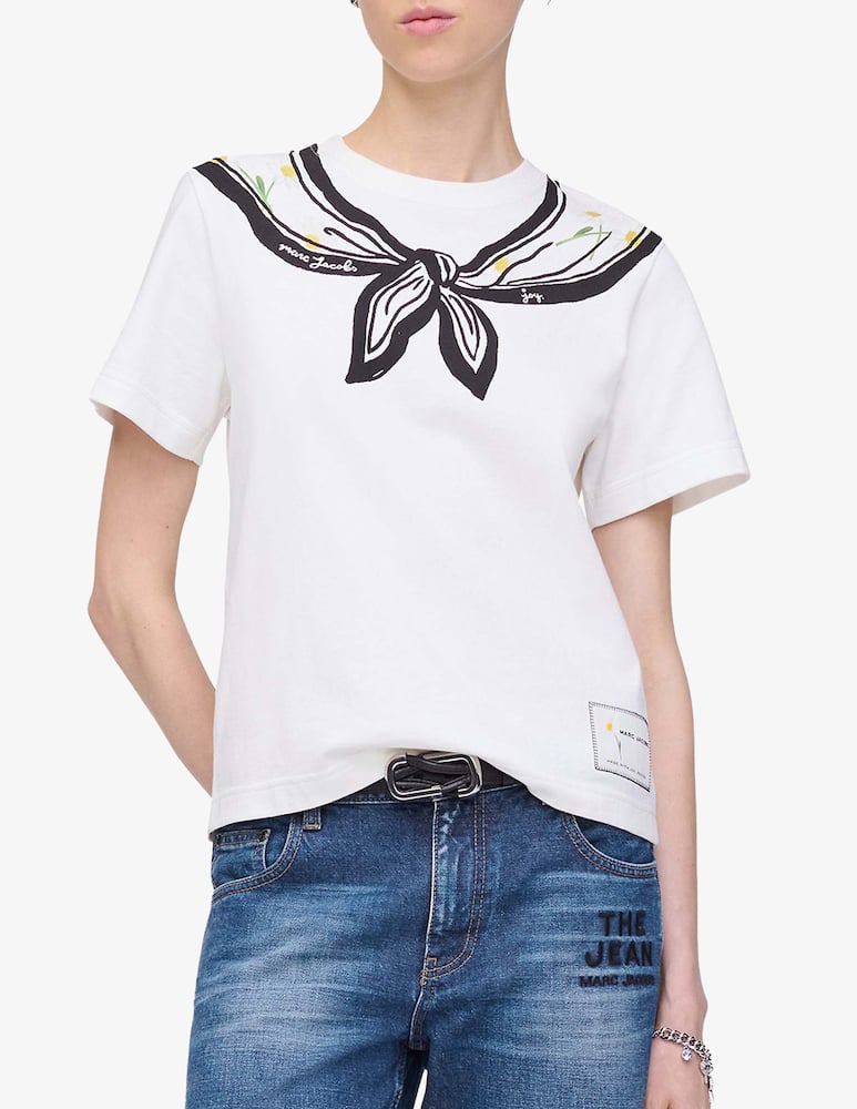 Marc Jacobs Scarf cotton t-shirt - picture 1 Marc Jacobs Scarf cotton t-shirt - picture 1