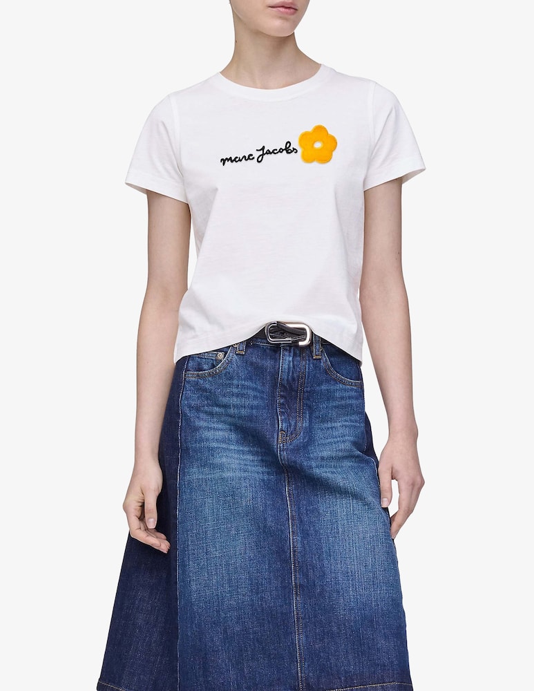 rinascente Marc Jacobs Daisy logo slim t-shirt