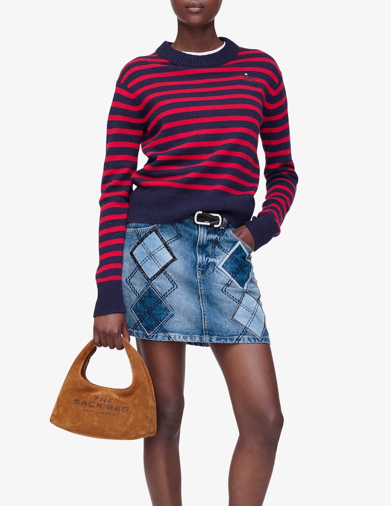 rinascente Marc Jacobs The Mini Sack suede bag