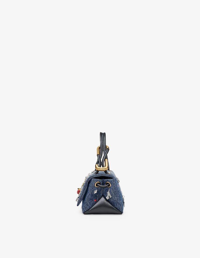 Marc Jacobs Mini denim charm shoulder bag - picture 5 Marc Jacobs Mini denim charm shoulder bag - picture 5
