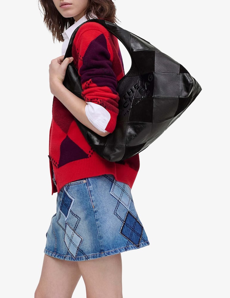 rinascente Marc Jacobs Borsa a spalla patchwork suede