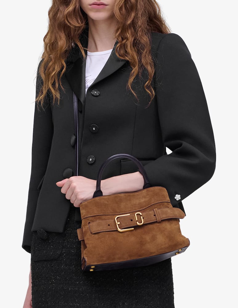 Marc Jacobs Borsa in camoscio Dakota The Small Satchel - immagine 2 Marc Jacobs Borsa in camoscio Dakota The Small Satchel - immagine 2