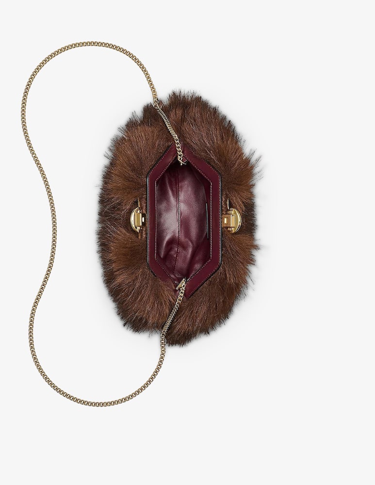 Marc Jacobs Faux fur claw clip clutch - picture 3 Marc Jacobs Faux fur claw clip clutch - picture 3