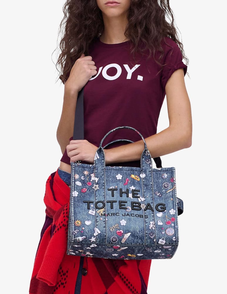 rinascente Marc Jacobs Shopper denim charms