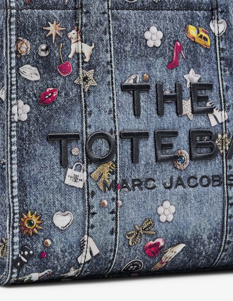 rinascente Marc Jacobs Shopper denim charms
