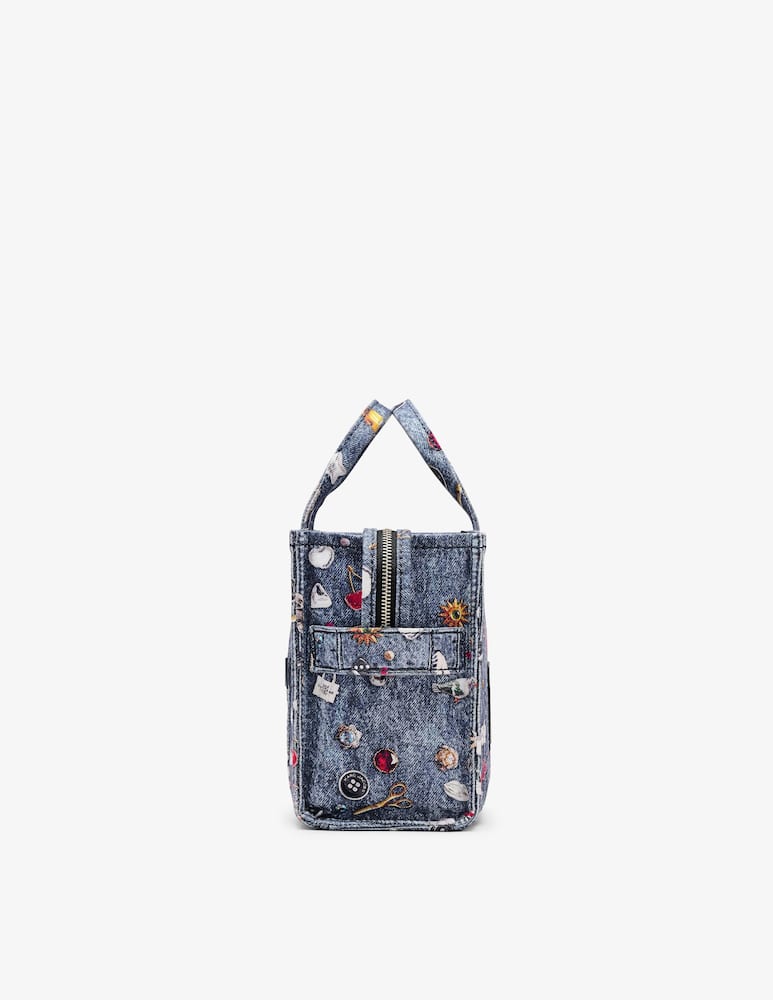 rinascente Marc Jacobs The Small tote denim charms