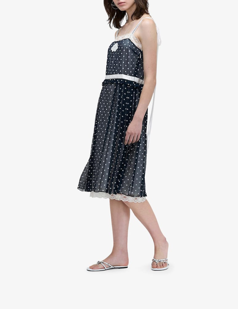 rinascente Marc Jacobs Abito chiffon con Ribbon