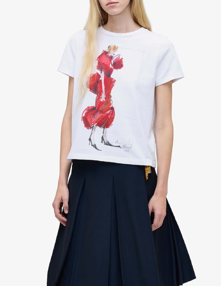 rinascente Marc Jacobs Illustrated figure print t-shirt