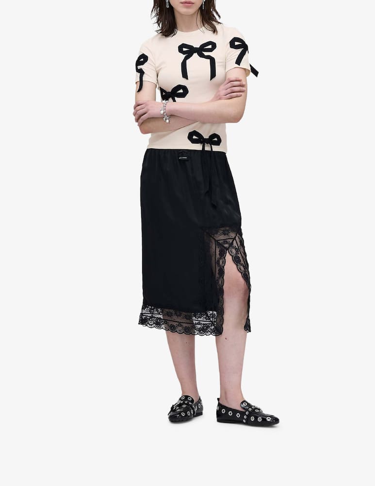 rinascente Marc Jacobs T-shirt con fiocchi applicati