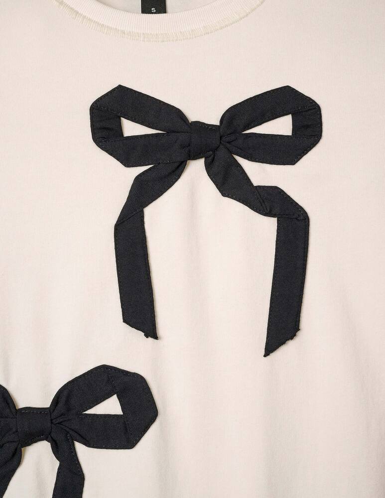 rinascente Marc Jacobs T-shirt con fiocchi applicati