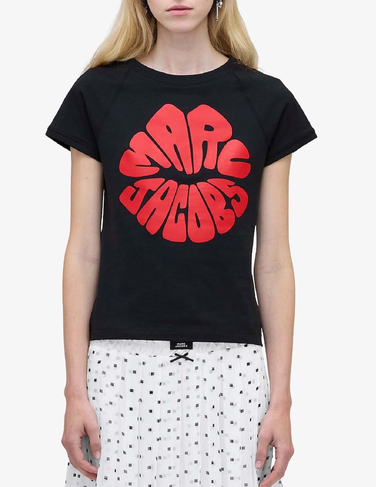 Marc Jacobs T-shirt logo Kiss - immagine 1 Marc Jacobs T-shirt logo Kiss - immagine 1