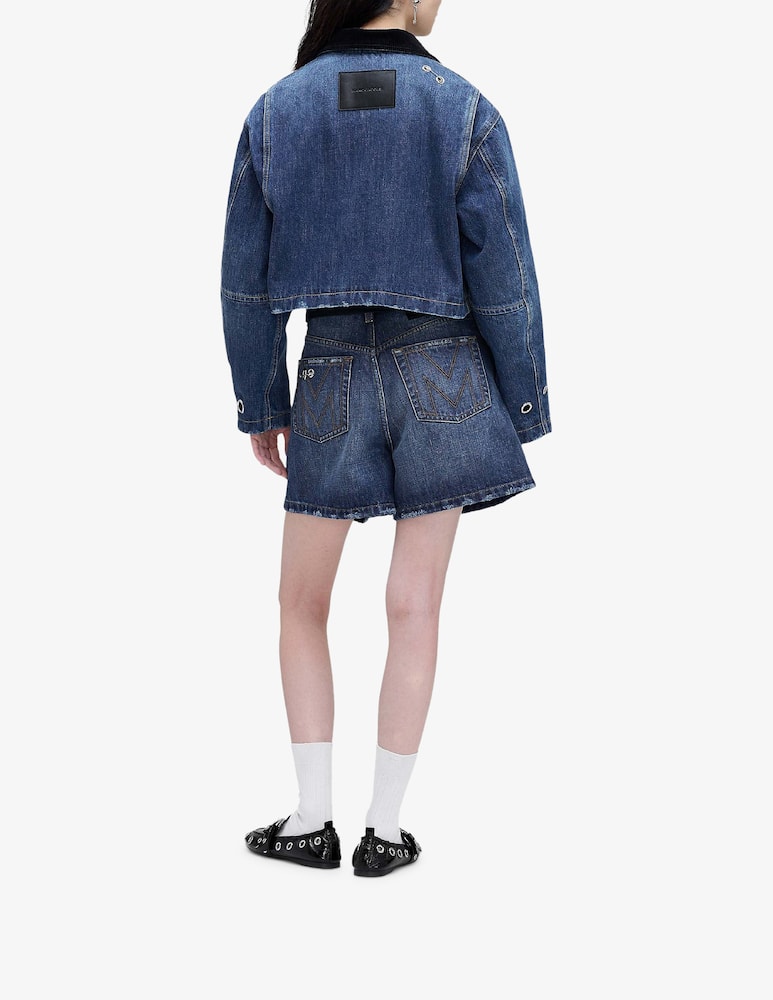 rinascente Marc Jacobs Grommet denim utility jacket