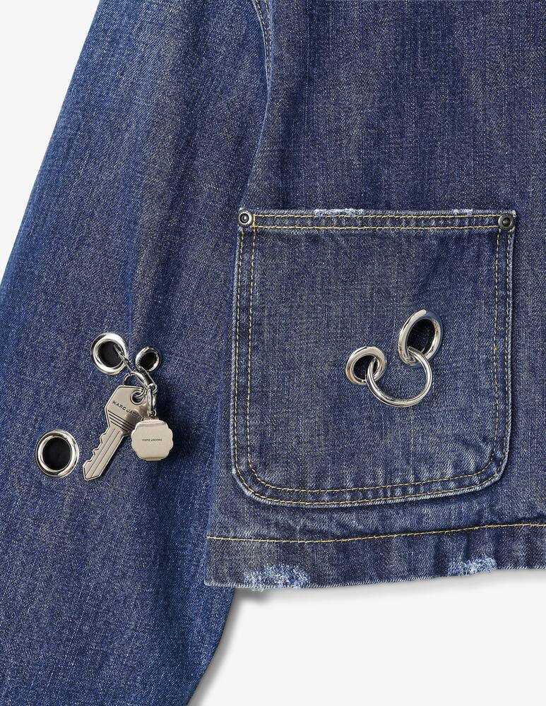 rinascente Marc Jacobs Grommet denim utility jacket