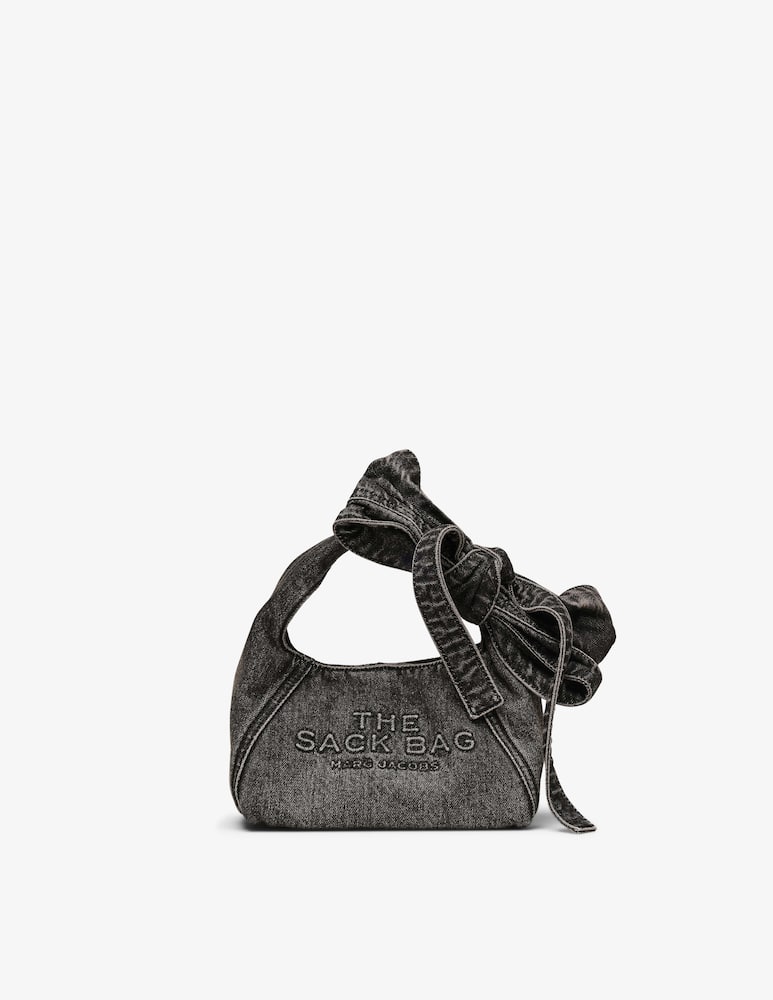 rinascente Marc Jacobs Borsa a a mano con tracolla in jeans Bow Sack