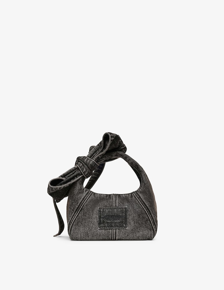 rinascente Marc Jacobs Borsa a a mano con tracolla in jeans Bow Sack