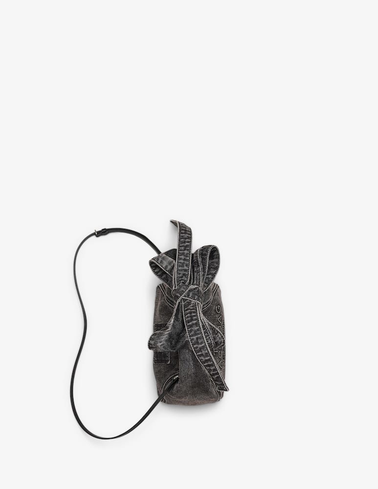 rinascente Marc Jacobs Borsa a a mano con tracolla in jeans Bow Sack