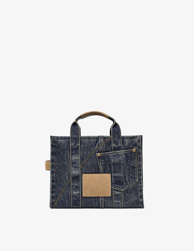 rinascente Marc Jacobs Denim suede pocket tote bag