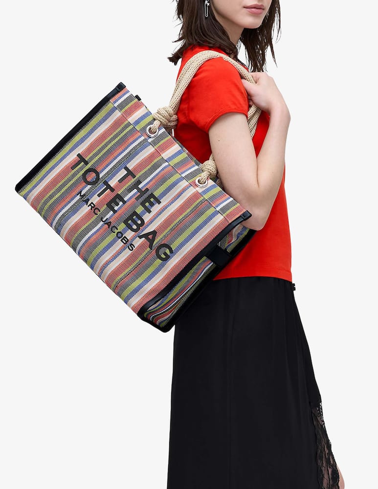 rinascente Marc Jacobs Borsa a righe Grocery Tote