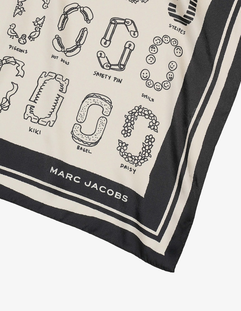 rinascente Marc Jacobs Silk foulard