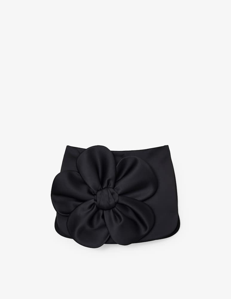 rinascente Marc Jacobs Gonna satinata con fiore