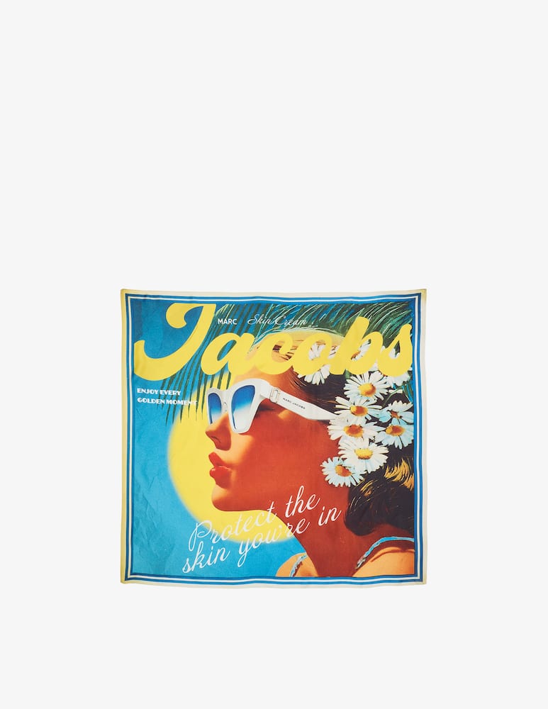 Marc Jacobs Foulard in seta Sun poster - immagine 1 Marc Jacobs Foulard in seta Sun poster - immagine 1