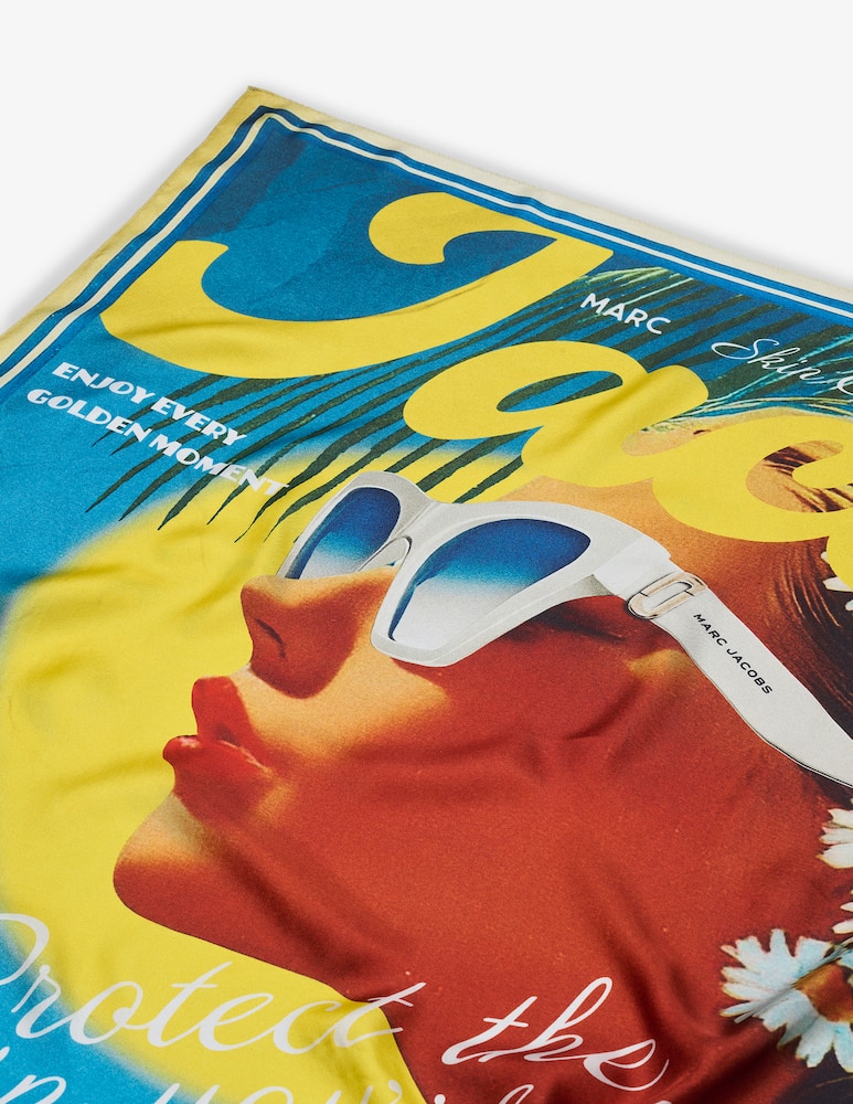 Marc Jacobs Foulard in seta Sun poster - immagine 4 Marc Jacobs Foulard in seta Sun poster - immagine 4