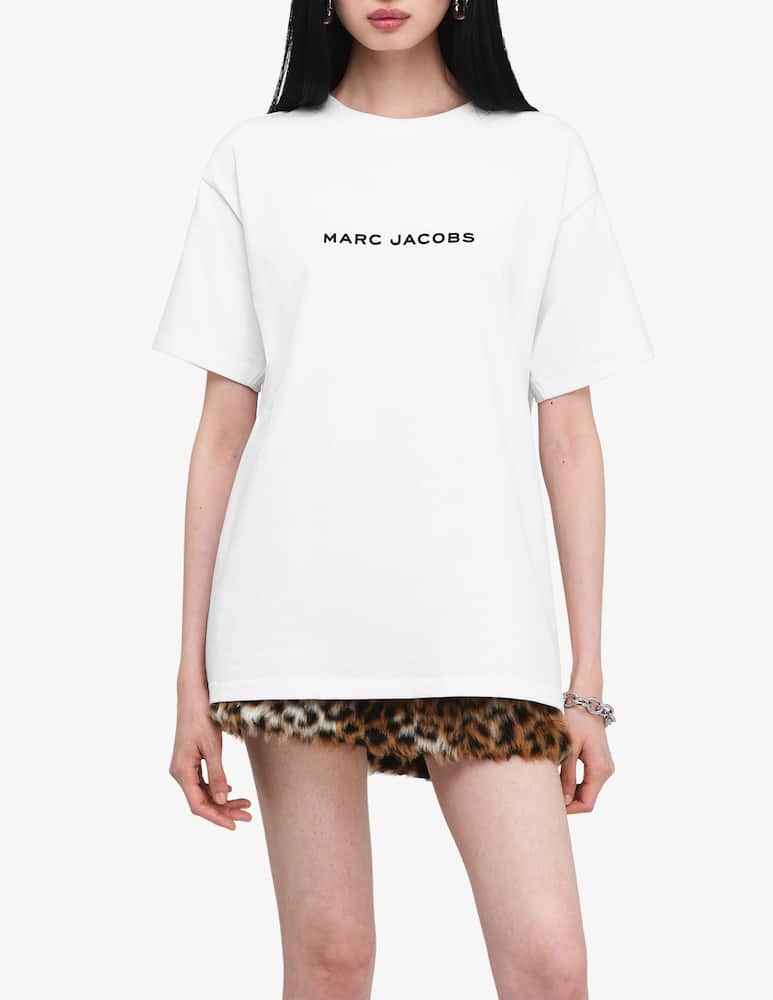 Marc Jacobs T-shirt oversize logo con fiocco - immagine 1 Marc Jacobs T-shirt oversize logo con fiocco - immagine 1