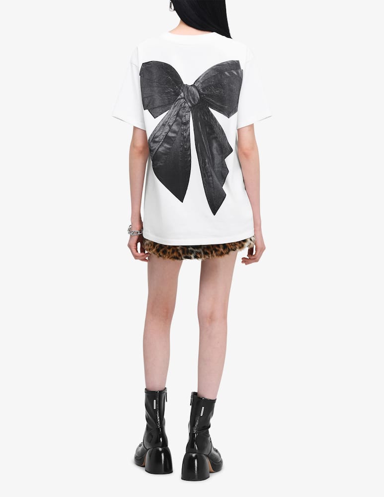 Marc Jacobs T-shirt oversize logo con fiocco - immagine 3 Marc Jacobs T-shirt oversize logo con fiocco - immagine 3