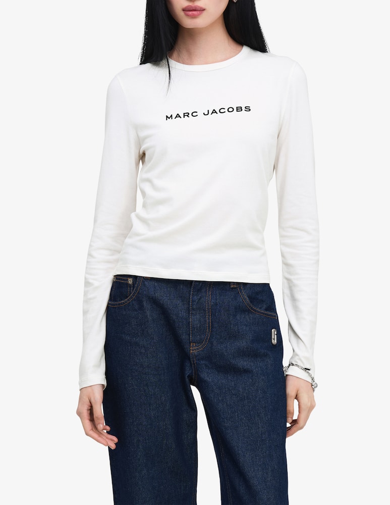Marc Jacobs Maglia a maniche lunghe logo fiocco - immagine 1 Marc Jacobs Maglia a maniche lunghe logo fiocco - immagine 1