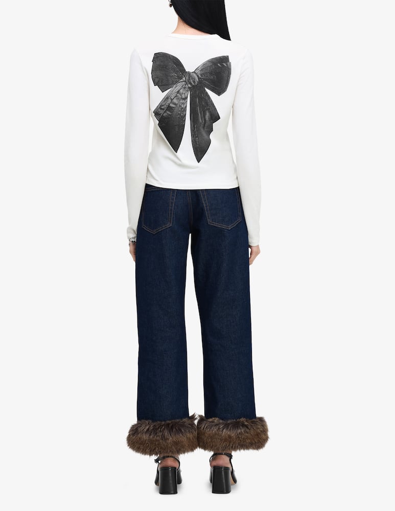 Marc Jacobs Maglia a maniche lunghe logo fiocco - immagine 2 Marc Jacobs Maglia a maniche lunghe logo fiocco - immagine 2