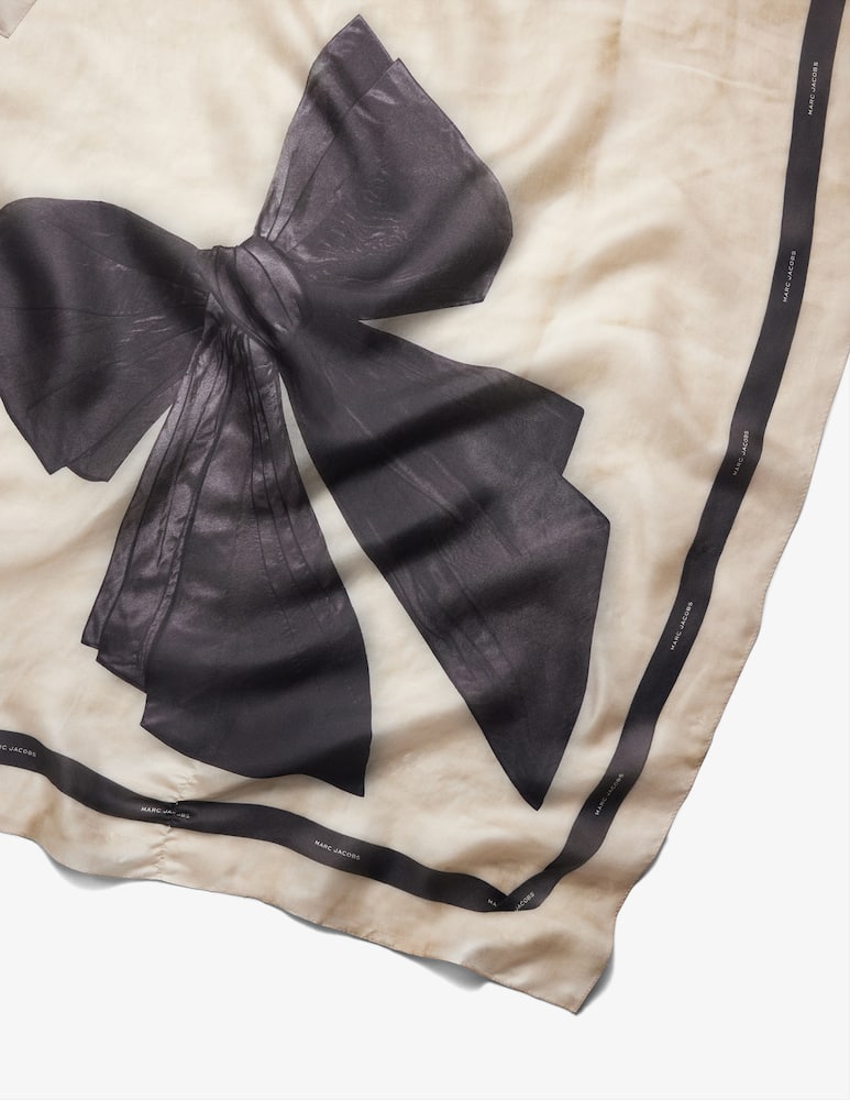 rinascente Marc Jacobs Foulard in seta con fiocco