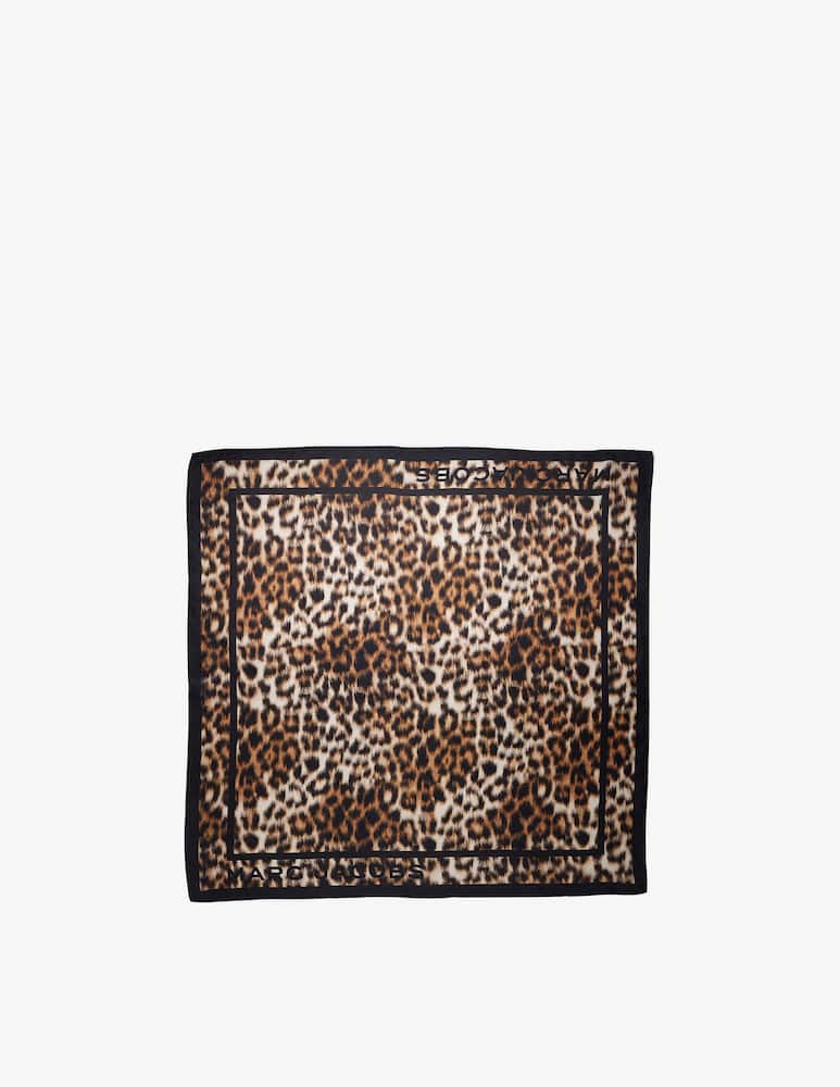 rinascente Marc Jacobs Foulard in seta leopardato