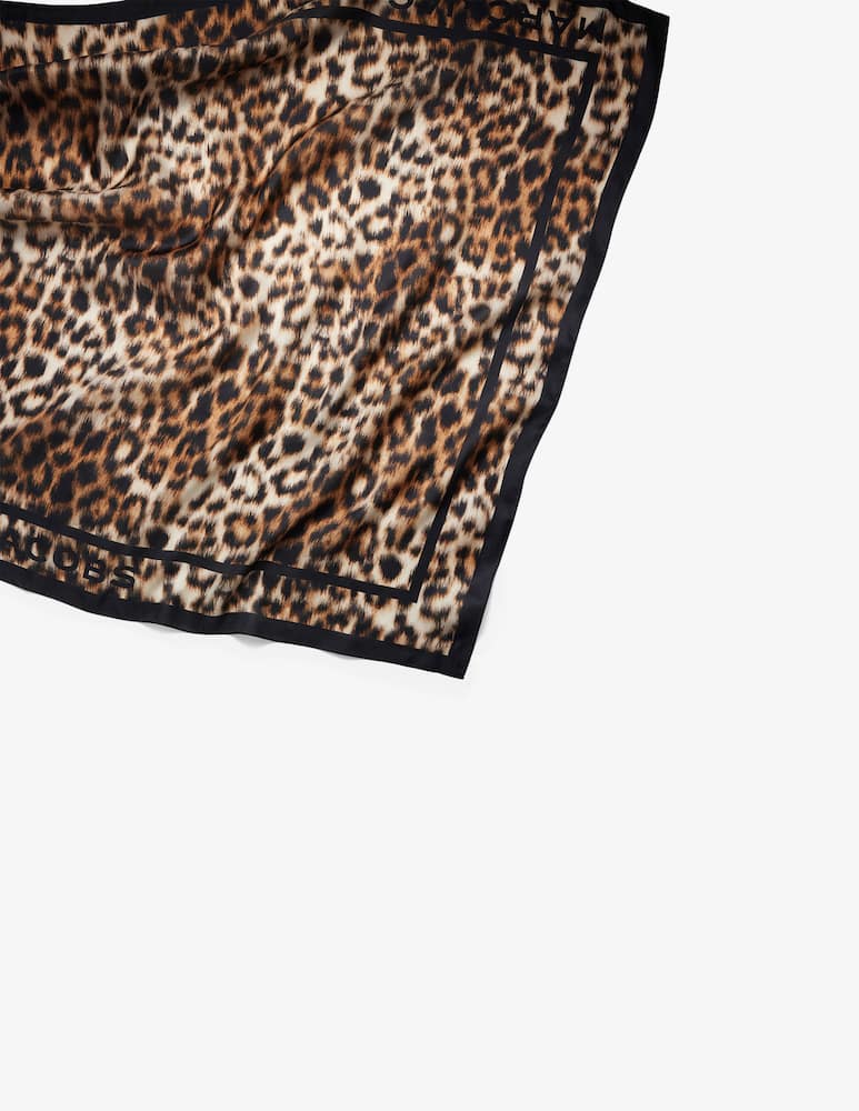rinascente Marc Jacobs Foulard in seta leopardato