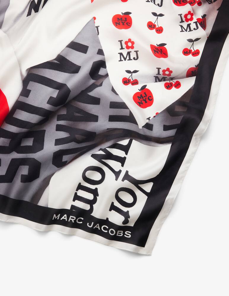 rinascente Marc Jacobs Foulard in seta Canal St