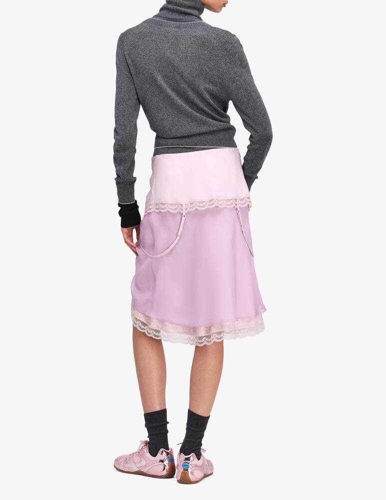Marc Jacobs Gonna satinata a strati - immagine 3 Marc Jacobs Gonna satinata a strati - immagine 3