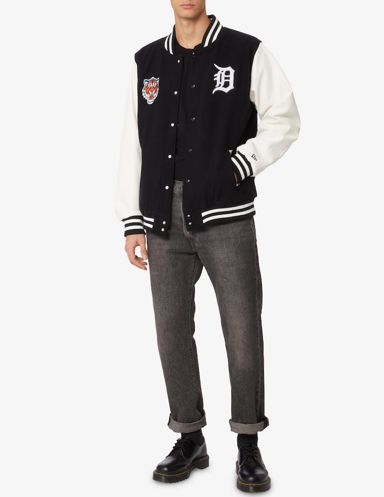rinascente New Era Varsity jacket detroit  - Black