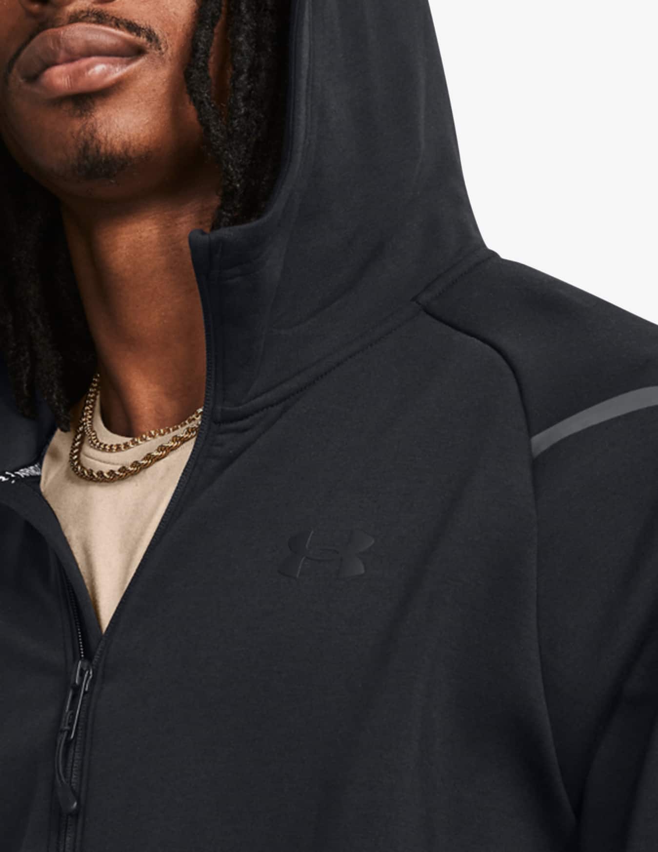 Under Armour UA Essential 1373881-410, SM - Felpa con Cappuccio da Uomo, in Pile