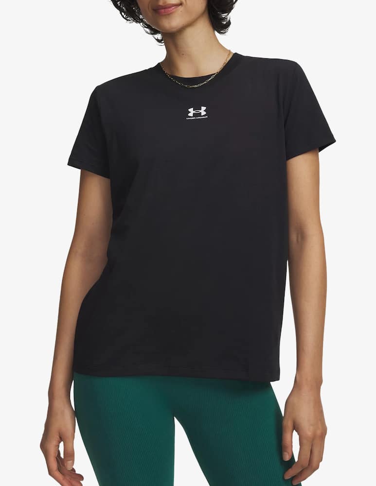 Under Armour T-shirt girocollo logo core - immagine 1 Under Armour T-shirt girocollo logo core - immagine 1