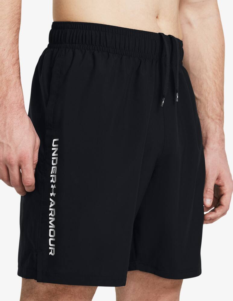 Under Armour Pantaloncino woven scritta verticale - immagine 2 Under Armour Pantaloncino woven scritta verticale - immagine 2