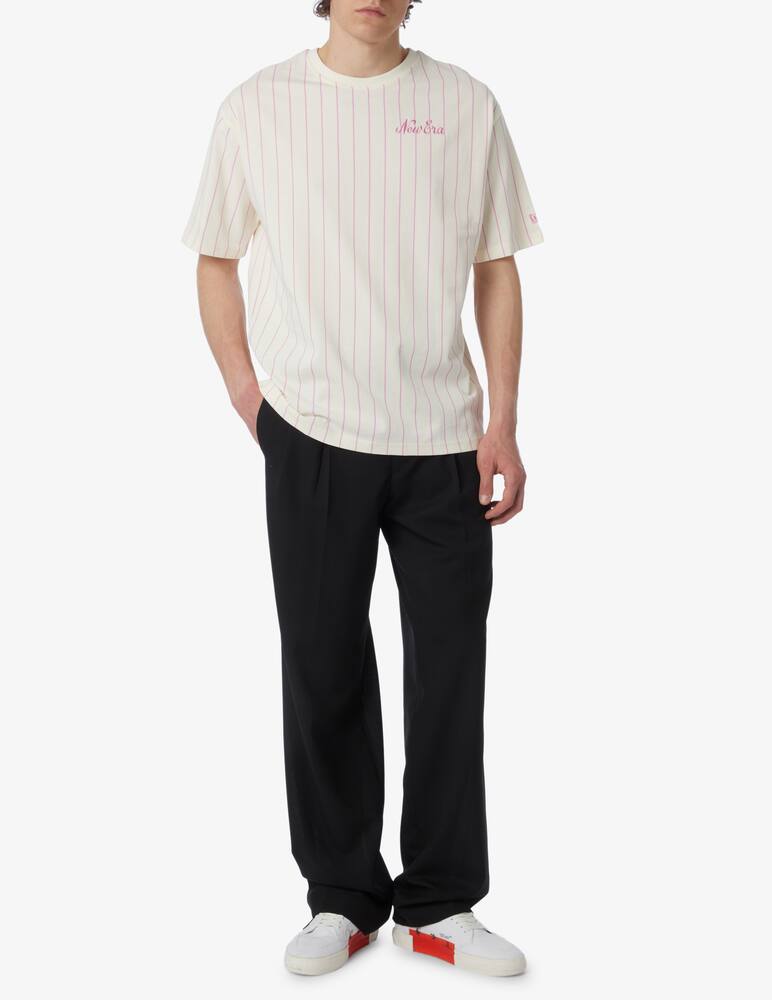 rinascente New Era Maglietta pinstripe oversize