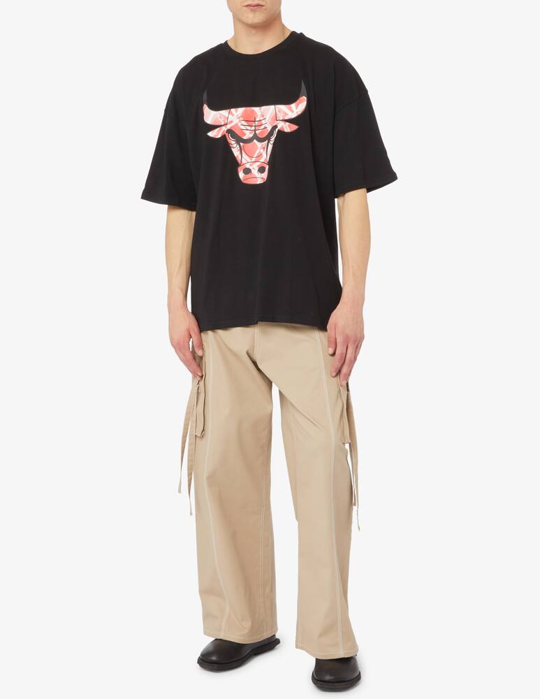 rinascente New Era Maglietta oversize nba team logo chicago bulls