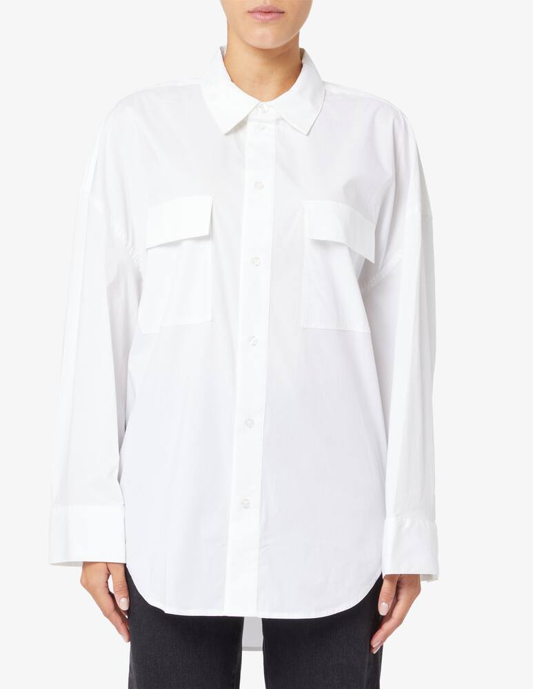 Michael Michael Kors Camicia in popeline oversize - immagine 1 Michael Michael Kors Camicia in popeline oversize - immagine 1