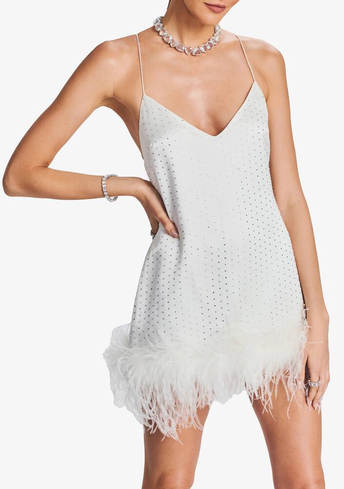 rinascente Retrofete Vestito con piume Susana