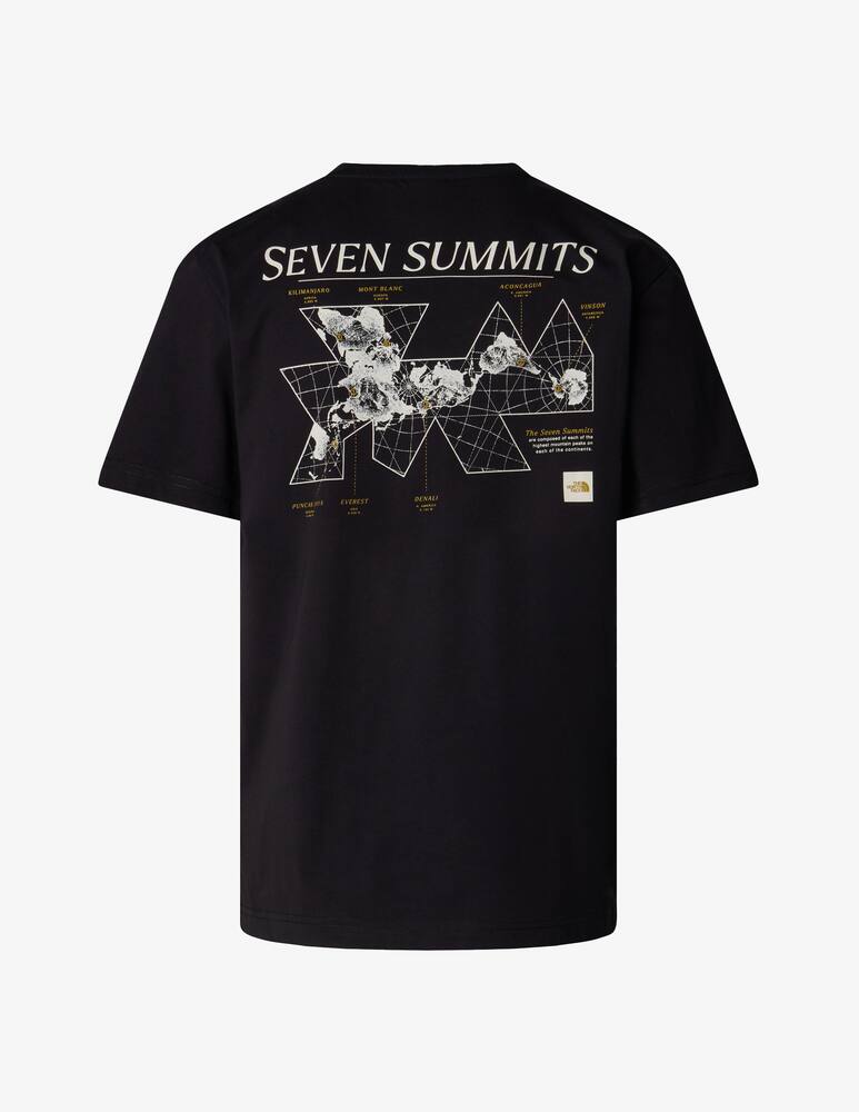 rinascente The North Face Maglietta topographic print back