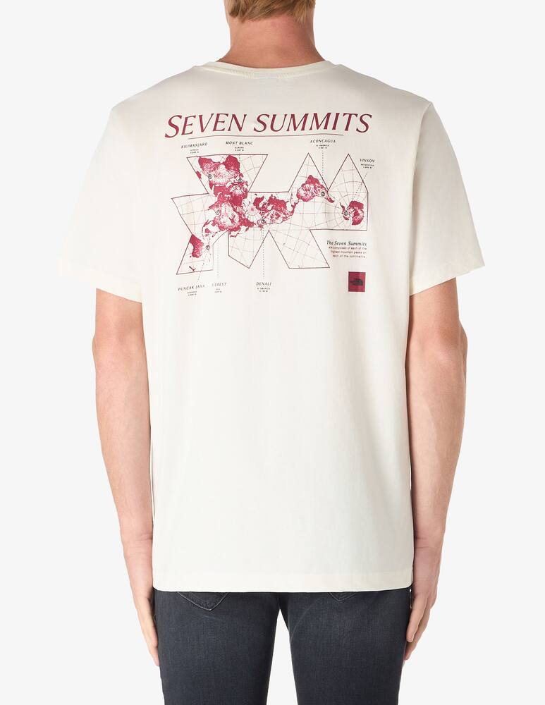 rinascente The North Face Topographic print back t-shirt